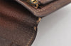 Authentic HERMES Bearn Soufflet Leather Long Wallet Purse Brown 2666K