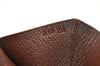 Authentic HERMES Bearn Soufflet Leather Long Wallet Purse Brown 2666K