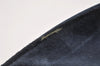 Authentic GUCCI Blondie Vintage Clutch Hand Bag Purse Leather Navy Blue 2667I