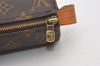 Authentic Louis Vuitton Monogram Trousse Ronde Pen Case Pouch M47630 Junk 2667J