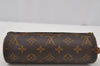 Auth Louis Vuitton Monogram Trousse Ronde Pouch M47626 Old Model Junk 2668J