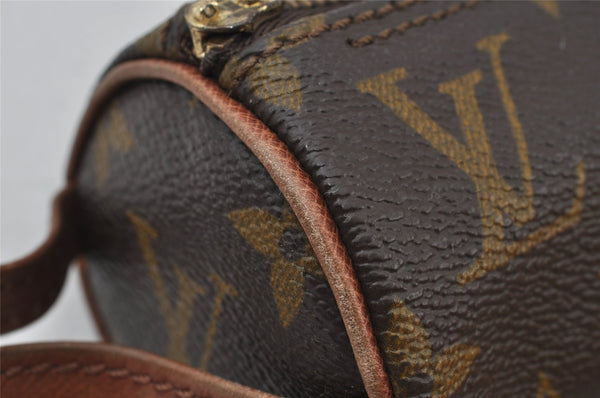 Auth Louis Vuitton Monogram Trousse Ronde Pouch M47626 Old Model Junk 2668J