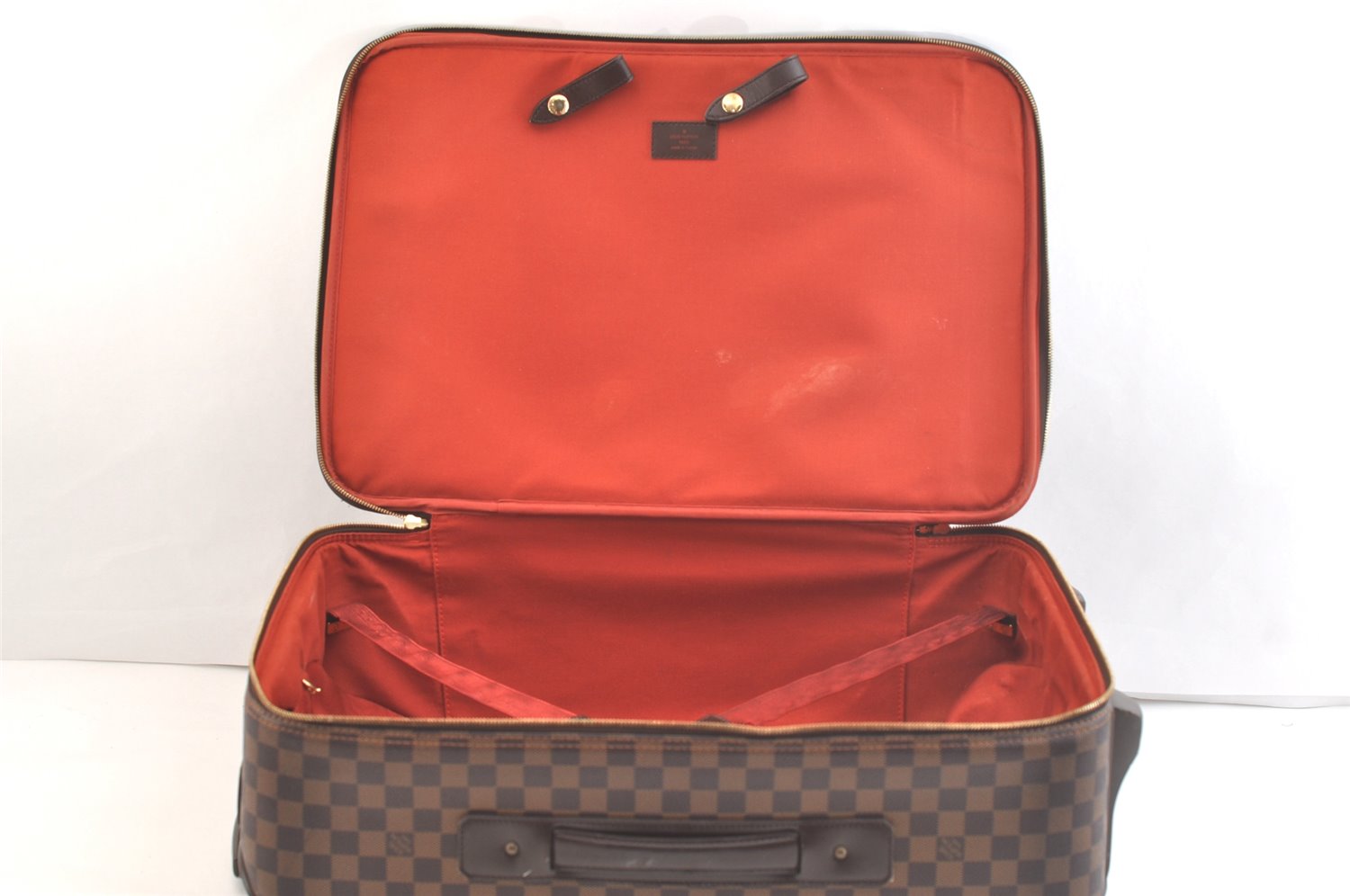 Authentic Louis Vuitton Damier Pegase 55 Travel Carry Bag N23294 LV 2668K