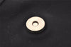 Authentic FENDI Vintage Shoulder Bag Purse Jersey Leather Black 2669I