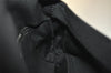 Authentic FENDI Vintage Shoulder Bag Purse Jersey Leather Black 2669I