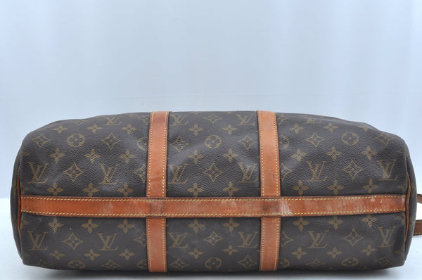Authentic Louis Vuitton Monogram Flanerie 45 Shoulder Boston Bag M51115 LV 2669J