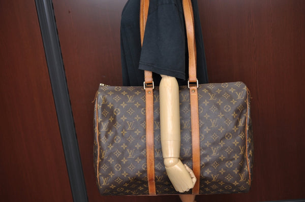 Authentic Louis Vuitton Monogram Flanerie 45 Shoulder Boston Bag M51115 LV 2669J