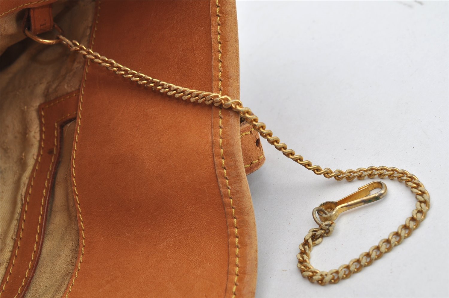 Authentic Louis Vuitton Monogram Bucket GM Shoulder Bag Old Model Junk 2670I