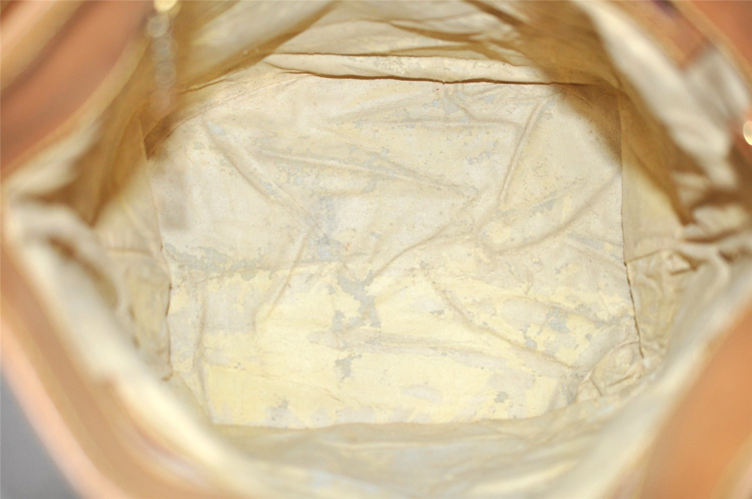 Authentic Louis Vuitton Monogram Bucket GM Shoulder Bag Old Model Junk 2670I