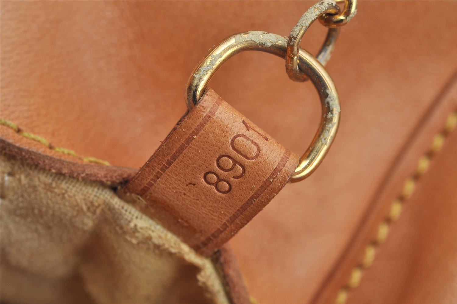 Authentic Louis Vuitton Monogram Bucket GM Shoulder Bag Old Model Junk 2670I