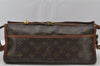 Auth Louis Vuitton Monogram Popincourt Long Shoulder Cross Bag M40008 LV 2670J