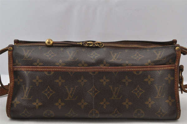Auth Louis Vuitton Monogram Popincourt Long Shoulder Cross Bag M40008 LV 2670J