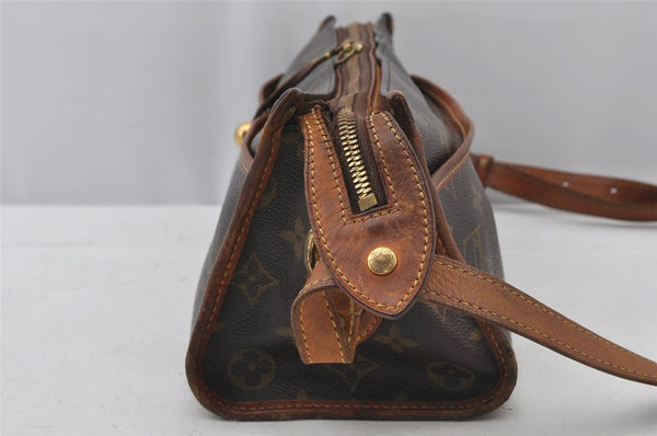 Auth Louis Vuitton Monogram Popincourt Long Shoulder Cross Bag M40008 LV 2670J