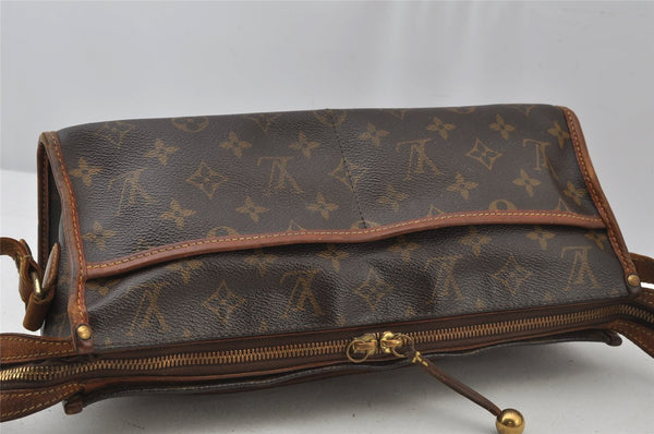 Auth Louis Vuitton Monogram Popincourt Long Shoulder Cross Bag M40008 LV 2670J