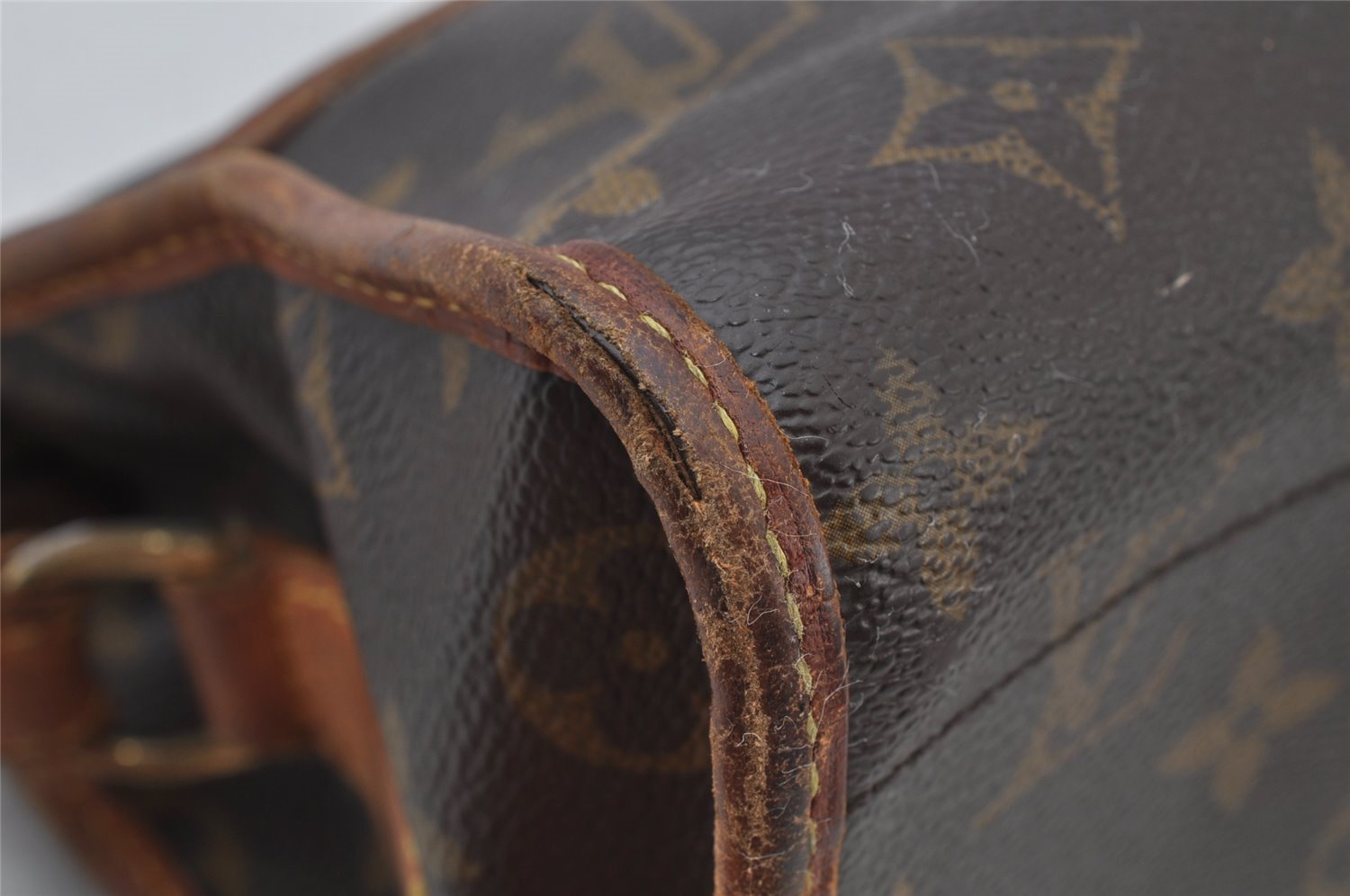 Auth Louis Vuitton Monogram Popincourt Long Shoulder Cross Bag M40008 LV 2670J