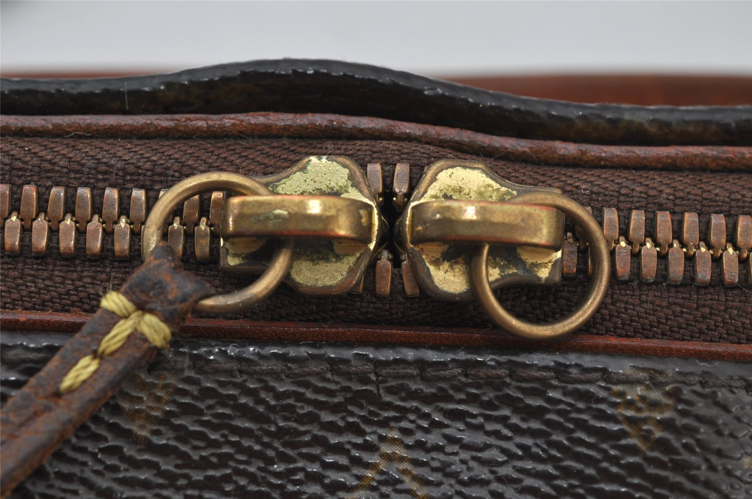 Auth Louis Vuitton Monogram Popincourt Long Shoulder Cross Bag M40008 LV 2670J