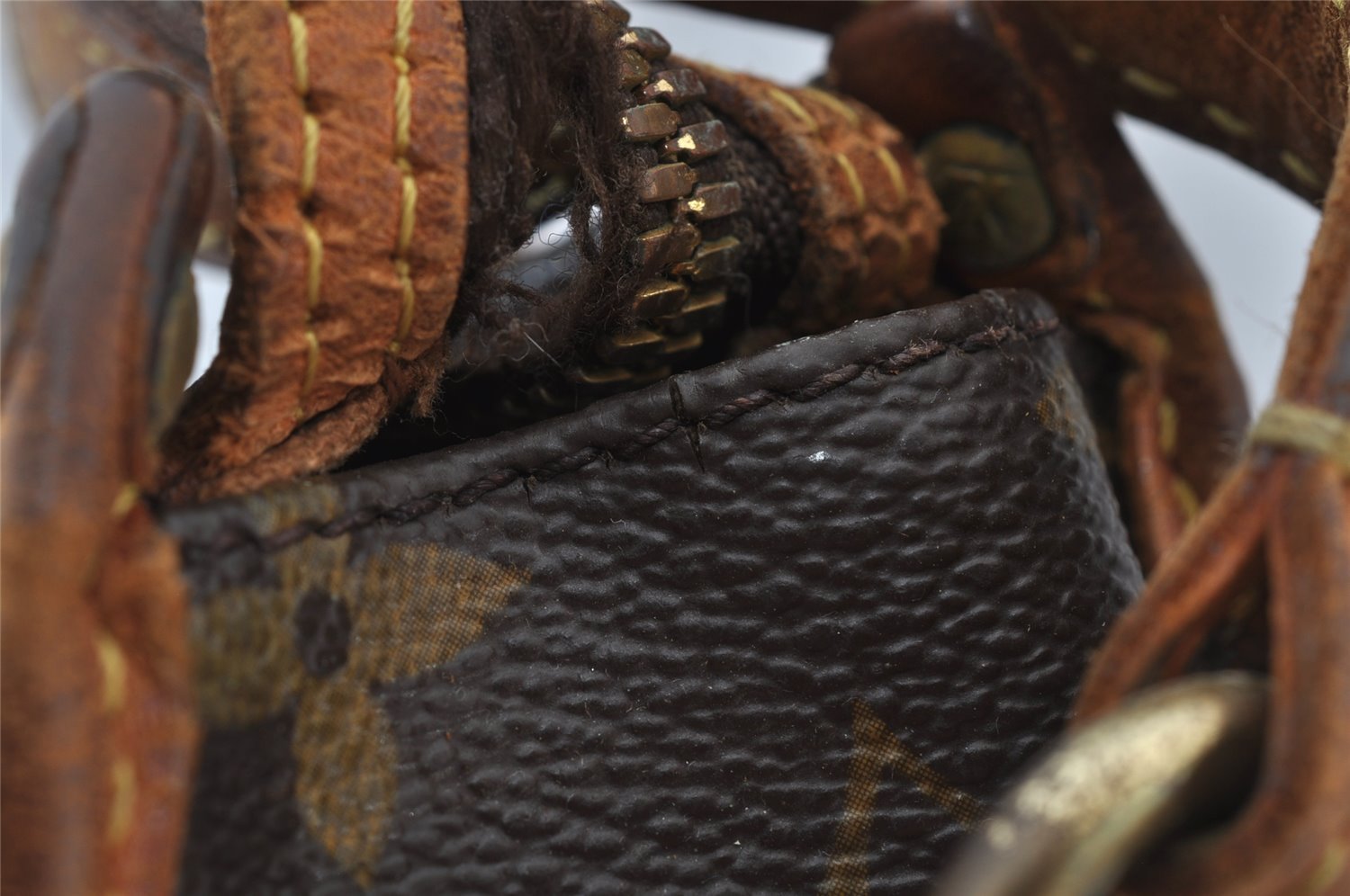 Auth Louis Vuitton Monogram Popincourt Long Shoulder Cross Bag M40008 LV 2670J