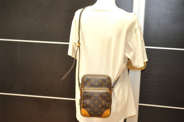 Authentic Louis Vuitton Monogram Amazone Shoulder Cross Body Bag M45236 LV 2670K