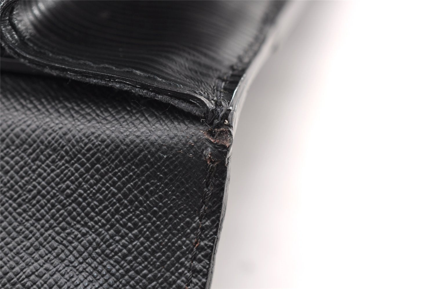 Authentic Louis Vuitton Epi Laguito Business Briefcase Black M54552 LV 2671I