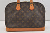 Authentic Louis Vuitton Monogram Alma Hand Bag Purse M51130 LV 2671J