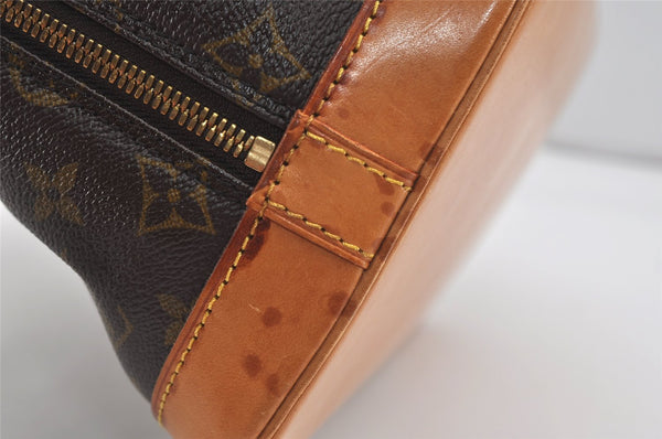 Authentic Louis Vuitton Monogram Alma Hand Bag Purse M51130 LV 2671J