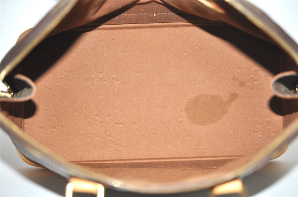 Authentic Louis Vuitton Monogram Alma Hand Bag Purse M51130 LV 2671J