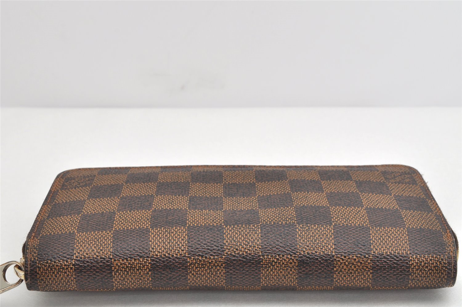 Authentic Louis Vuitton Damier Zippy Long Wallet Purse N60015 LV 2671K