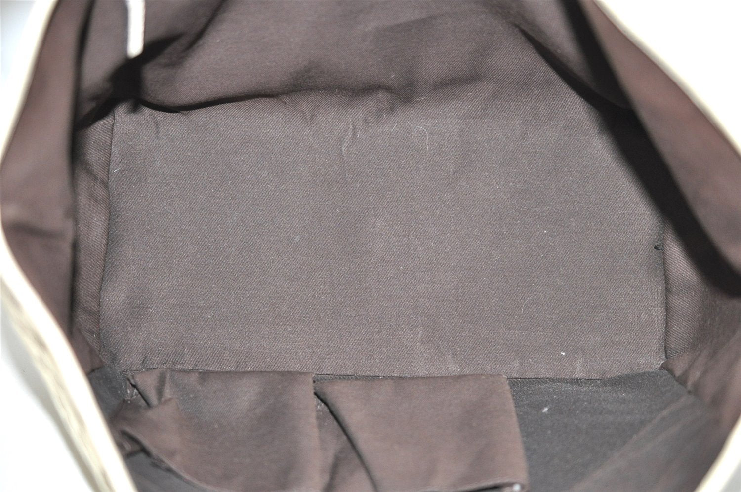 Authentic GUCCI New Britt Shoulder Tote Bag GG Canvas Leather 169946 Brown 2672I