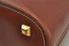 Authentic Salvatore Ferragamo Vintage Leather Shoulder Tote Bag Brown SF 2672J