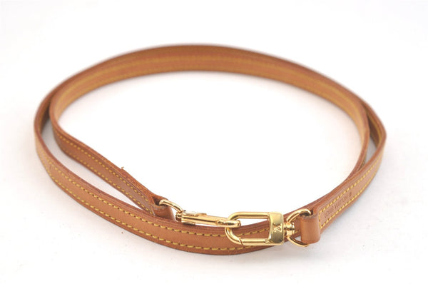 Authentic Louis Vuitton Leather Shoulder Strap Beige 47.2" LV 2673K