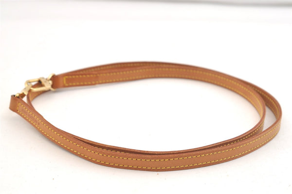 Authentic Louis Vuitton Leather Shoulder Strap Beige 47.2" LV 2673K