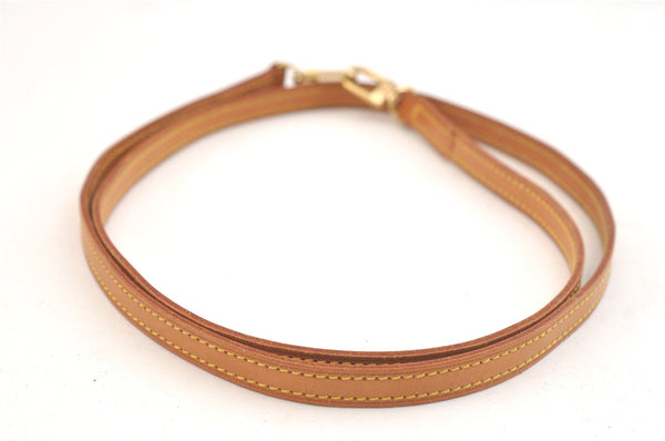 Authentic Louis Vuitton Leather Shoulder Strap Beige 47.2" LV 2673K