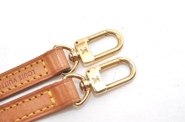 Authentic Louis Vuitton Leather Shoulder Strap Beige 47.2" LV 2673K