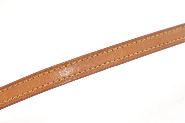 Authentic Louis Vuitton Leather Shoulder Strap Beige 47.2" LV 2673K