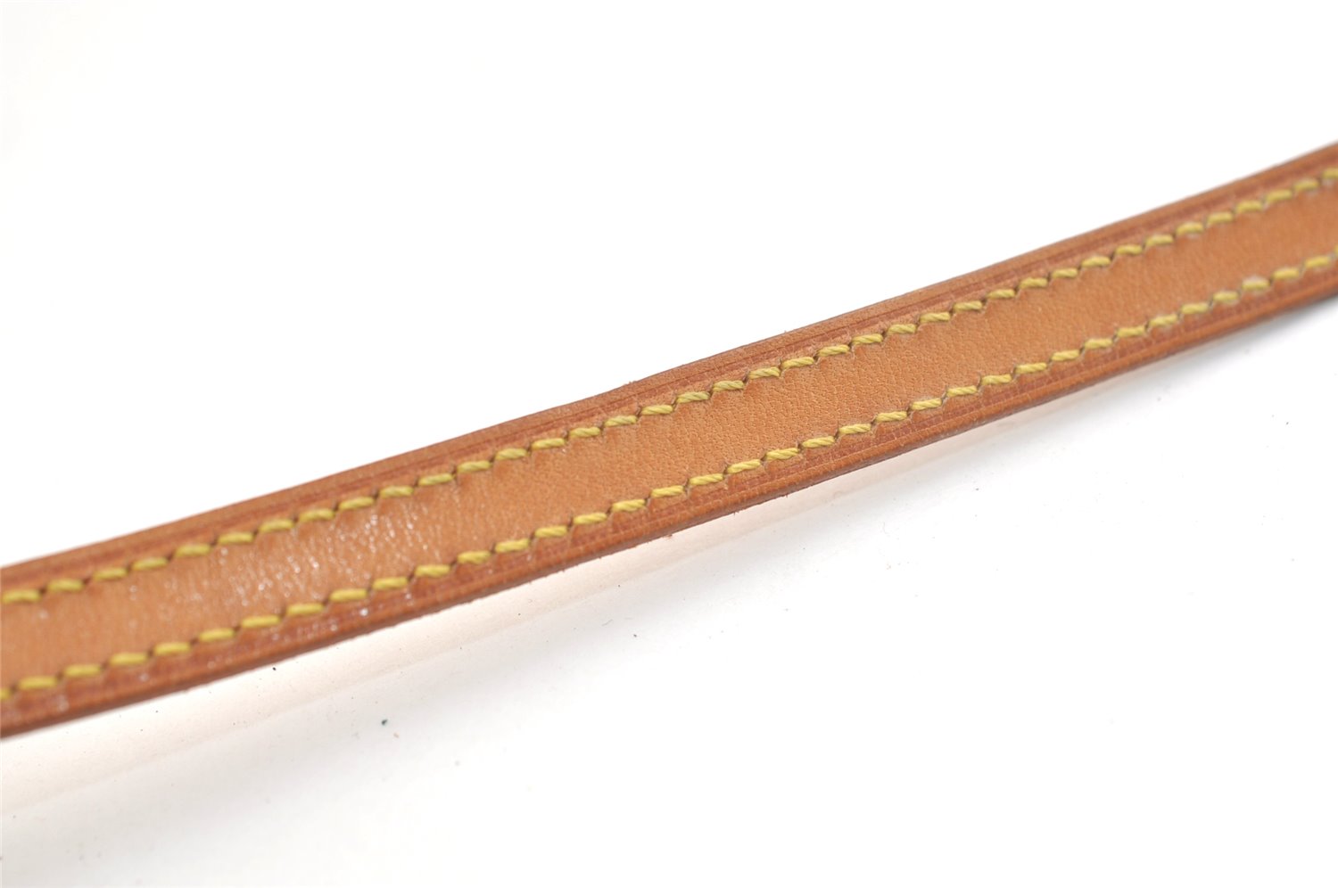 Authentic Louis Vuitton Leather Shoulder Strap Beige 47.2