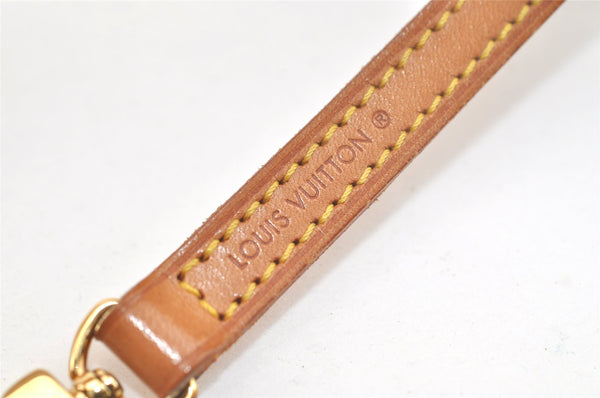 Authentic Louis Vuitton Leather Shoulder Strap Beige 47.2" LV 2673K