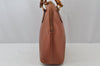 Authentic GUCCI Bamboo 2Way Shoulder Hand Bag Purse Leather Brown Junk 2674J