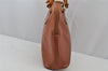 Authentic GUCCI Bamboo 2Way Shoulder Hand Bag Purse Leather Brown Junk 2674J