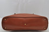 Authentic GUCCI Bamboo 2Way Shoulder Hand Bag Purse Leather Brown Junk 2674J