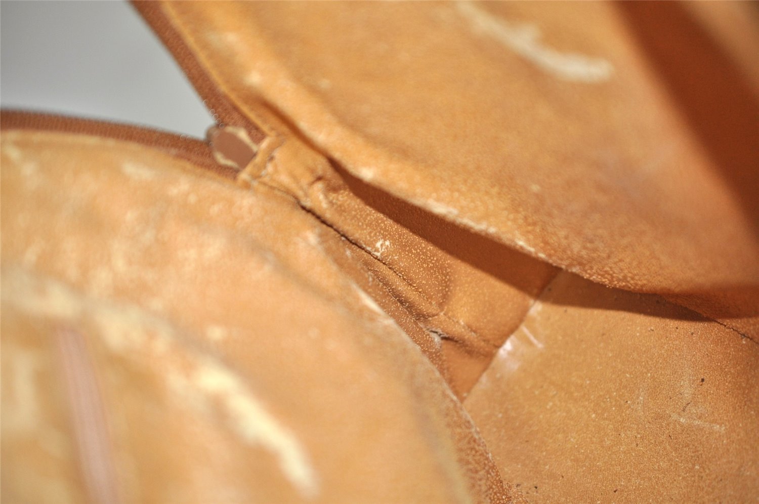 Authentic GUCCI Bamboo 2Way Shoulder Hand Bag Purse Leather Brown Junk 2674J