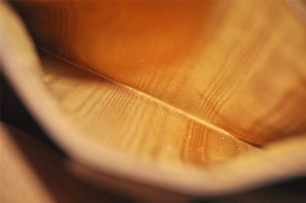 Authentic GUCCI Bamboo 2Way Shoulder Hand Bag Purse Leather Brown Junk 2674J