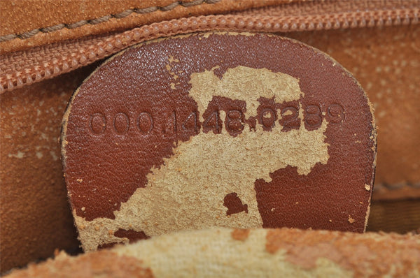 Authentic GUCCI Bamboo 2Way Shoulder Hand Bag Purse Leather Brown Junk 2674J