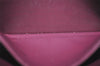 Authentic Louis Vuitton Vernis Zippy Wallet Long Purse Wine Red M91536 LV 2674K