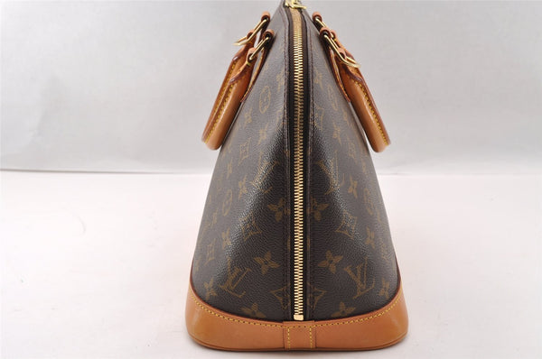 Authentic Louis Vuitton Monogram Alma Hand Bag Purse M51130 LV 2676I