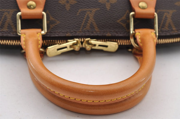 Authentic Louis Vuitton Monogram Alma Hand Bag Purse M51130 LV 2676I