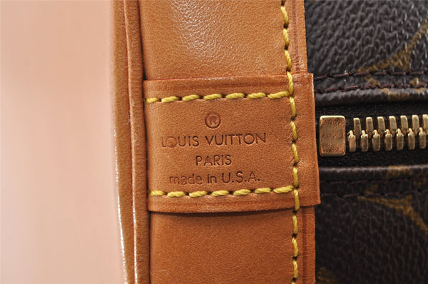 Authentic Louis Vuitton Monogram Alma Hand Bag Purse M51130 LV 2676I