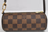 Authentic Louis Vuitton Damier Papillon Pouch Purse LV  2676K