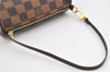 Authentic Louis Vuitton Damier Papillon Pouch Purse LV  2676K