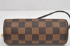 Authentic Louis Vuitton Damier Papillon Pouch Purse LV  2676K