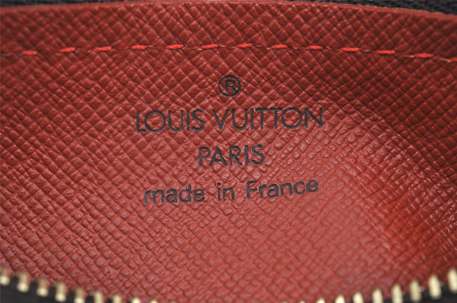 Authentic Louis Vuitton Damier Papillon Pouch Purse LV  2676K